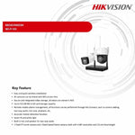 Kit de Hikvision Nvs+ Turret + Domo Pt 4mp Wifi J142I/NKS424 - GRUPO CONTROL - DS-J142I(STD)NKS424W03H - KIT DE CAMARAS