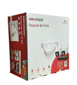 Kit de Seguridad Hikvision Nvs + 2 Turret Bala 4mp Wifi - GRUPO CONTROL - DS-J142I(STD)NKS424W0H - KIT DE CAMARAS