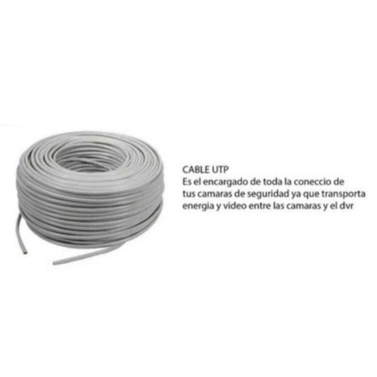 Kit de Seguridad Hilook Dvr 4ch incluye 4Camaras 1080P+Cable - GRUPO CONTROL - TH2440 -