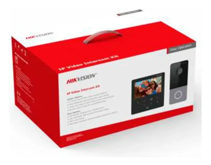 Kit de videoportero Hikvision DS - KIS606 - P - GRUPO CONTROL - DS-KIS606-P - 