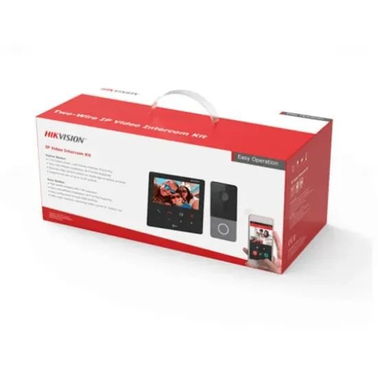 Kit de videoportero Hikvision DS - KIS606 - P - GRUPO CONTROL - DS-KIS606-P - 