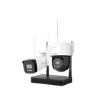 Kit Hikvision DS - J142I/NKS422W03H NVR Wi - Fi 2 MP DWDR con 2 cámaras (Bala y PT domo) - GRUPO CONTROL - DS-J142I(STD)/NKS422W03H - KIT DE CAMARAS