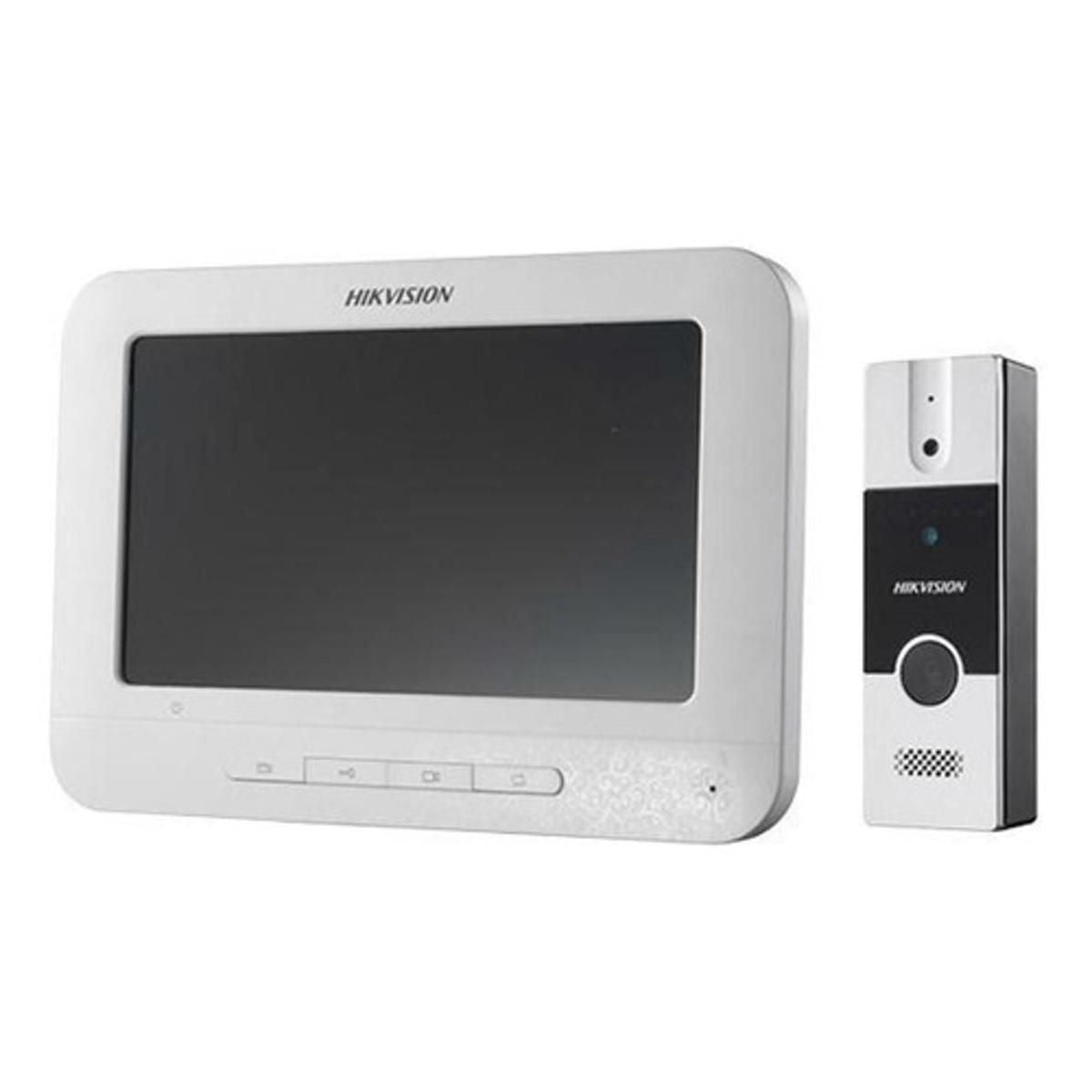 Kit Videoportero Hikvision 2 Hilos Pantalla DS - KIS202T - GRUPO CONTROL - DS-KIS202T - VIDEOPORTERO