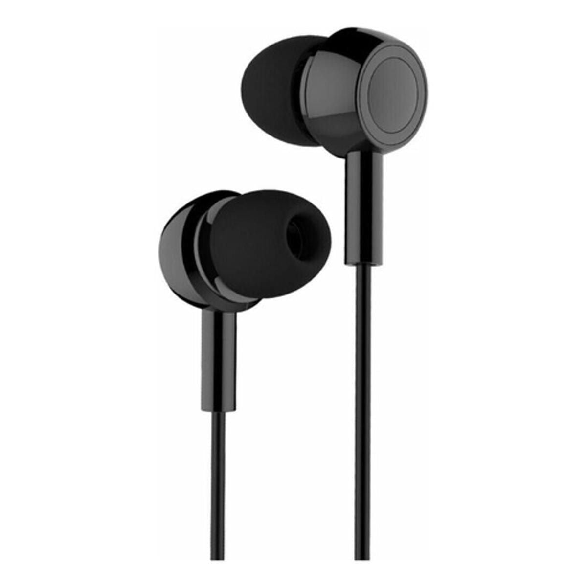 Manos Libres con Micrófono 3.5mm Negro - GRUPO CONTROL - IP2032N - AUDIFONOS