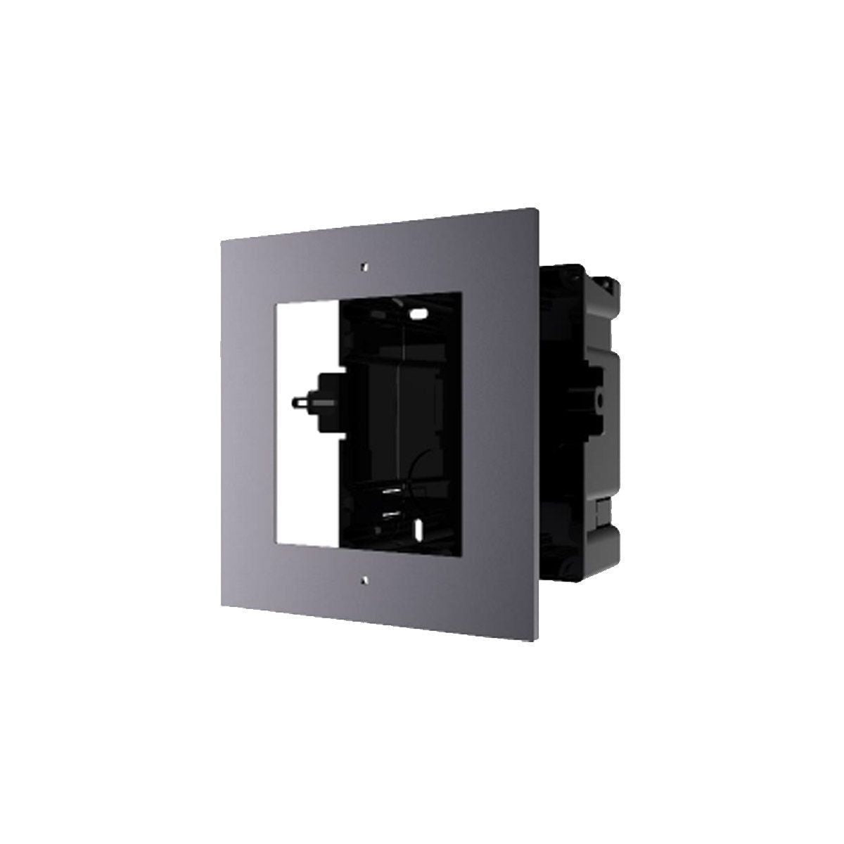 Marco Hikvision para Montar Videoportero de un Módulo - GRUPO CONTROL - DS-KD-ACF1/PLASTIC - ACCESORIOS VIDEOPORTEROS