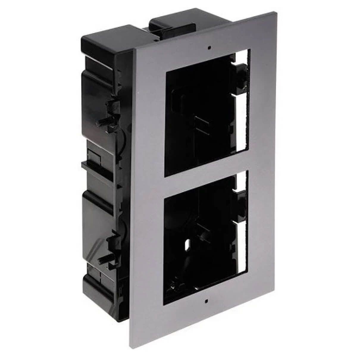 Marco Plastico 2 Modulos Hikvision DS - KD - ACF2 - GRUPO CONTROL - DS-KD-ACF2/PLASTIC - ACCESORIOS VIDEOPORTEROS
