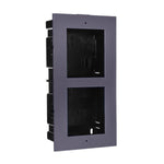 Marco Plastico 2 Modulos Hikvision DS - KD - ACF2 - GRUPO CONTROL - DS-KD-ACF2/PLASTIC - ACCESORIOS VIDEOPORTEROS