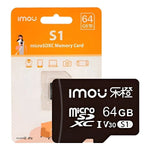 MicroSD Imou 64GB Clase 10 U3 V30 Alta Velocidad ST2 - 64 - S1 - GRUPO CONTROL - ST2-64-S1 - MICRO SD