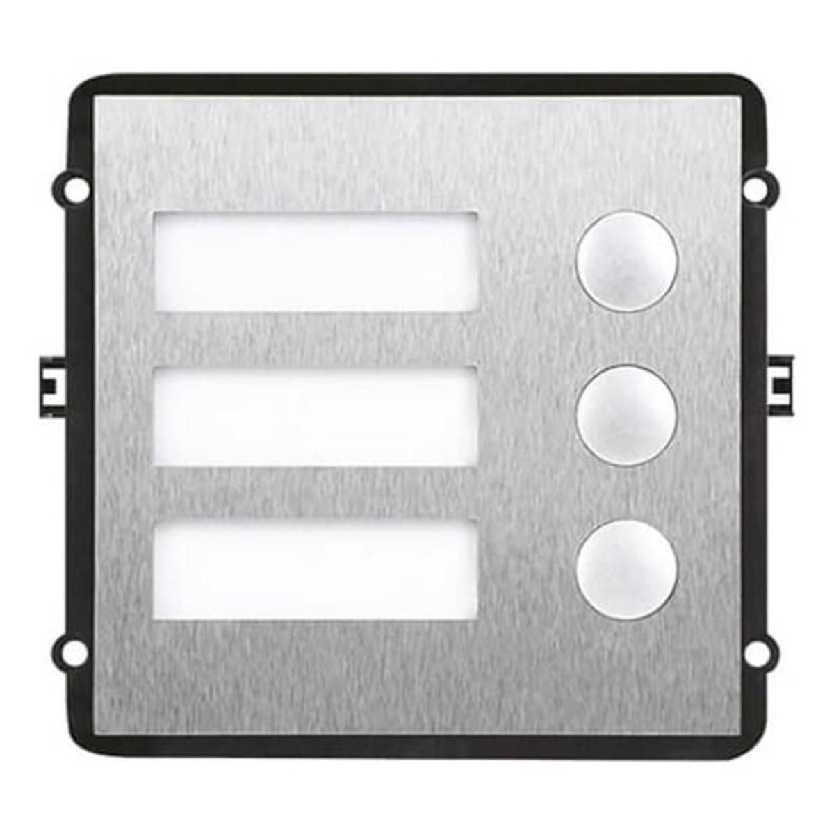 Módulo de 3 Botones para VTO2000A - C - GRUPO CONTROL - DHI-VTO2000A-B - INTERCOMUNICADOR