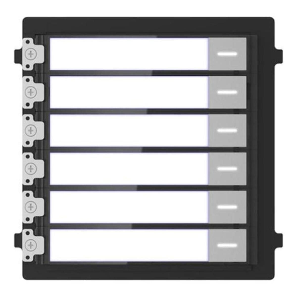 Módulo De Botones Para Videoportero Modular Hikvision - GRUPO CONTROL - DS-KD-KK - INTERCOMUNICADOR