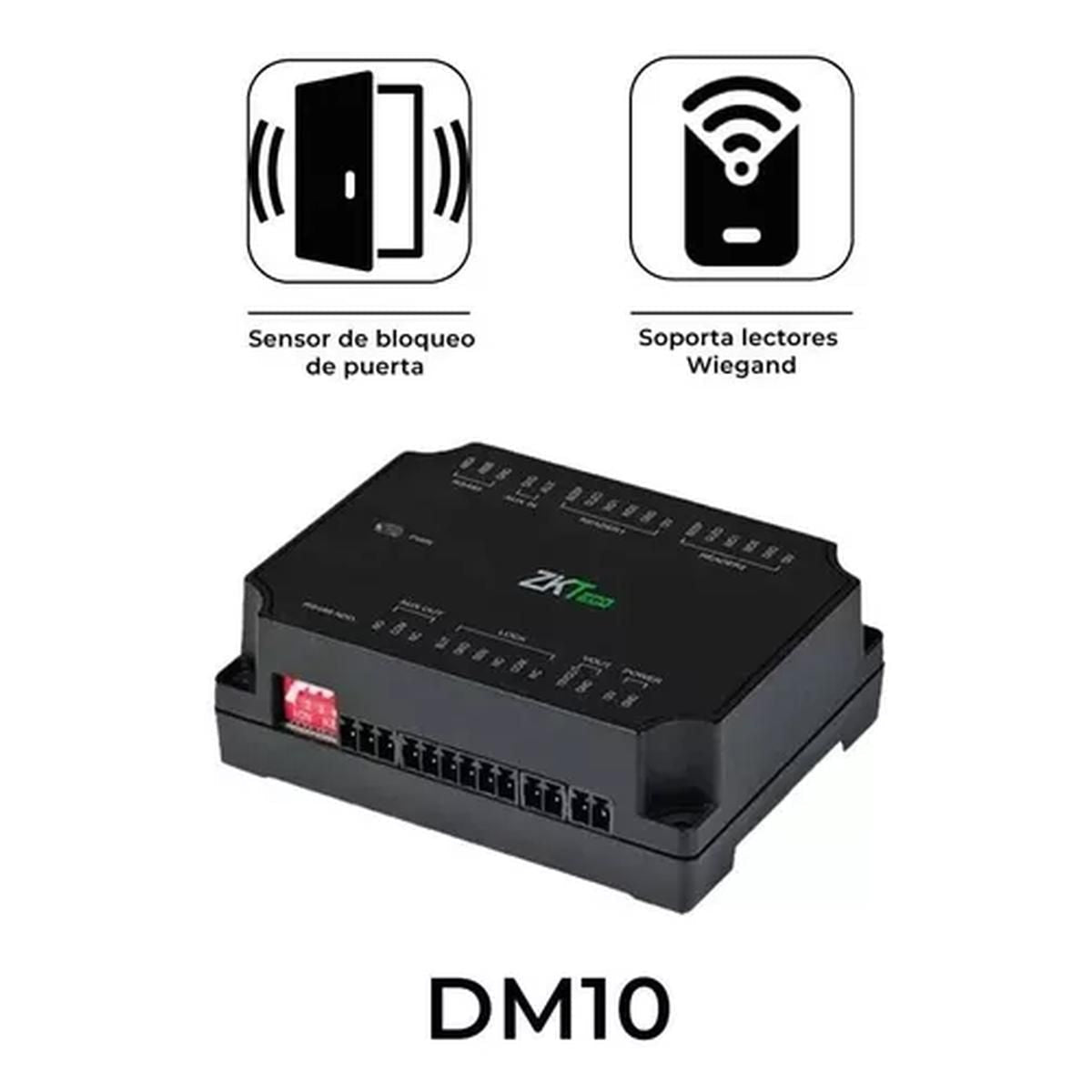 Módulo Expansor ZKTeco DM10 C2 - 260 Para 1 Puerta - GRUPO CONTROL - DM10 - 