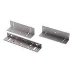 Montaje Hikvision para Chapa Magnética K4h250 en Z y L - GRUPO CONTROL - DS-K4H250-LZ - CERRADURA