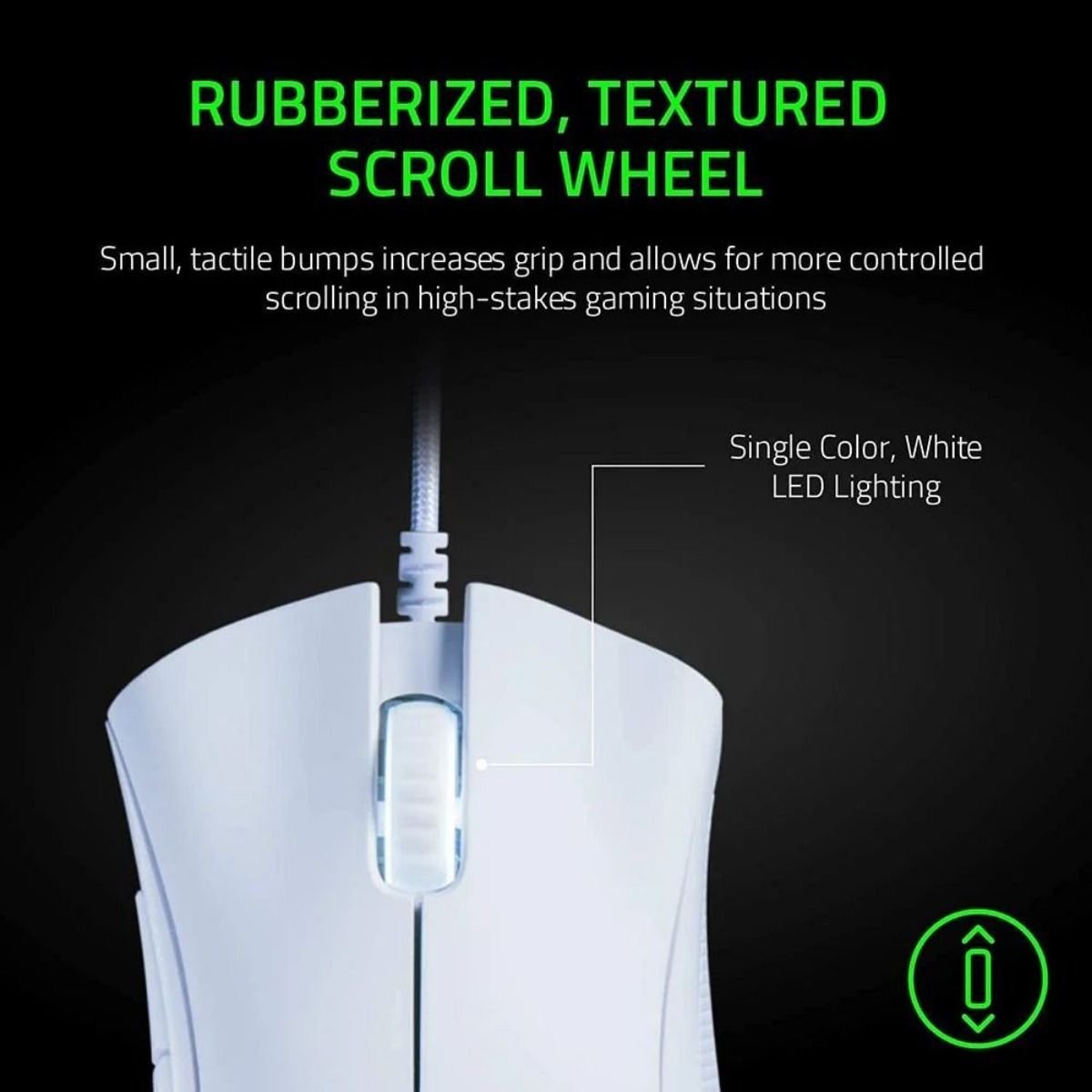 Mouse gamer Razer DeathAdder V2 Mini ergonómico RZ01 - 03850200 - R3U1 - GRUPO CONTROL - RZ01-03850200-R3U1 - MOUSE