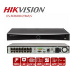Nvr Hikvision 16 canales hasta 12MP 16 puertos Poe 160mbps DS - 7616NXI - I2/16P/S - GRUPO CONTROL - DS-7616NXI-I2/16P/S - GRABADOR