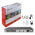 Nvr Hikvision 16 canales hasta 12MP 16 puertos Poe 160mbps DS - 7616NXI - I2/16P/S - GRUPO CONTROL - DS-7616NXI-I2/16P/S - GRABADOR