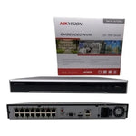 Nvr Hikvision 4k 16 canales Ip 2 Sata 16 Puertos Poe+ DS - 7616NI - Q2/16P - GRUPO CONTROL - DS-7616NI-Q2/16P - GRABADOR