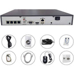 NVR Hikvision 4K 4Ch (PoE) 1 SATA HDMI/VGA - GRUPO CONTROL - DS-7604NI-Q1/4P - GRABADOR