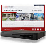 NVR Hikvision 4K 4Ch (PoE) 1 SATA HDMI/VGA - GRUPO CONTROL - DS-7604NI-Q1/4P - GRABADOR