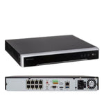 Nvr Hikvision 8 Canales Hasta 4MP y 8 Puertos PoE DS-7608NI-Q2/8P - GRUPO CONTROL - DS-7608NI-Q2/8P - GRABADOR