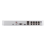 Nvr Hikvision IP 8 Canales Poe 7108NI-Q1/8P - GRUPO CONTROL - DS-7108NI-Q1/8P - GRABADOR