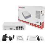 NVR Mini Hikvision de 4 Canales 7104NI - GRUPO CONTROL - DS-7104NI-Q1 - GRABADOR
