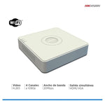 NVR Mini Hikvision de 4 Canales 7104NI - GRUPO CONTROL - DS-7104NI-Q1 - GRABADOR