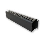 Organizador Metálico Horizontal 2U para Rack ORGAN2UP - GRUPO CONTROL - ORGAN2UP - BANDEJA PARA CABLES