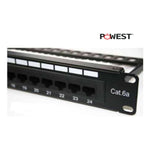 Panel Categoria 6 de 24 Puertos - GRUPO CONTROL - PATCHPANEL24PCAT6 - CABLEADO
