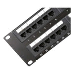 Panel Categoría 6 de 48 Puertos - GRUPO CONTROL - PATCHPANEL48PCAT6 - CABLEADO