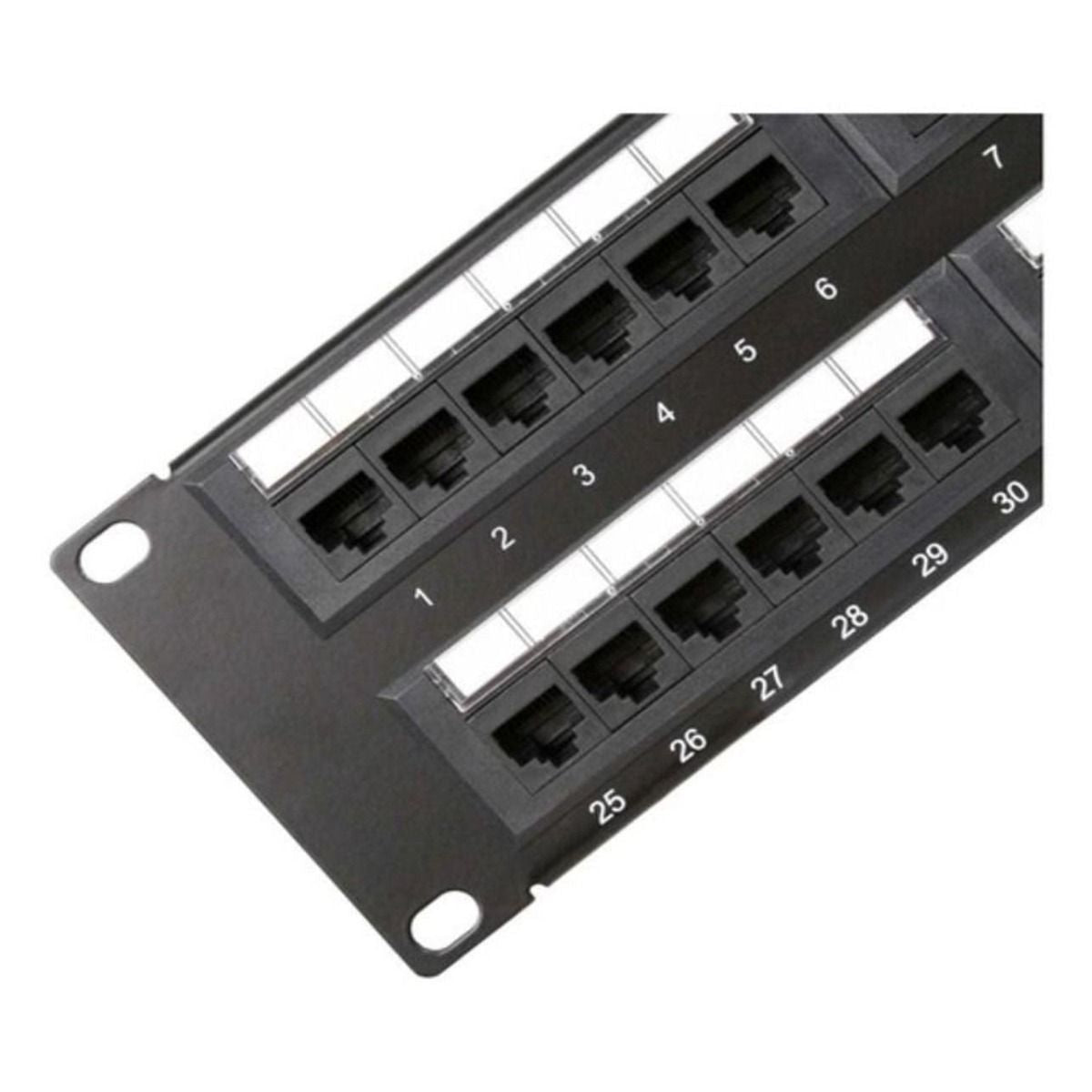 Panel Categoría 6 de 48 Puertos - GRUPO CONTROL - PATCHPANEL48PCAT6 - CABLEADO