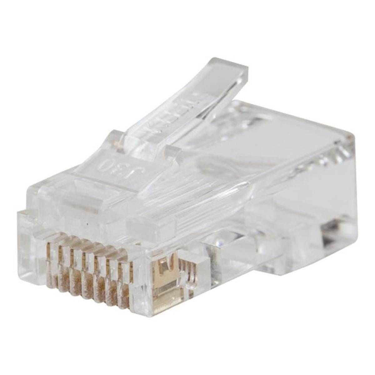 Plug RJ45 de Categoría 6 en Alta Calidad - GRUPO CONTROL - RJ45CAT6_0101767 - ADAPTADORES