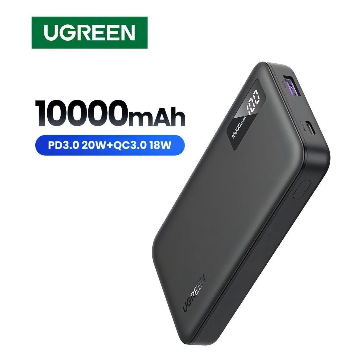 Power Bank UGREEN 10000mAh 22.5W USB - C USB - A | PB311 - GRUPO CONTROL - PB311-25742 - POWERBANK