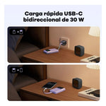 Power Bank UGREEN Pantalla Led 10000mAh 30W Cable USB - C Rosa - GRUPO CONTROL - PB511-35604B - POWERBANK