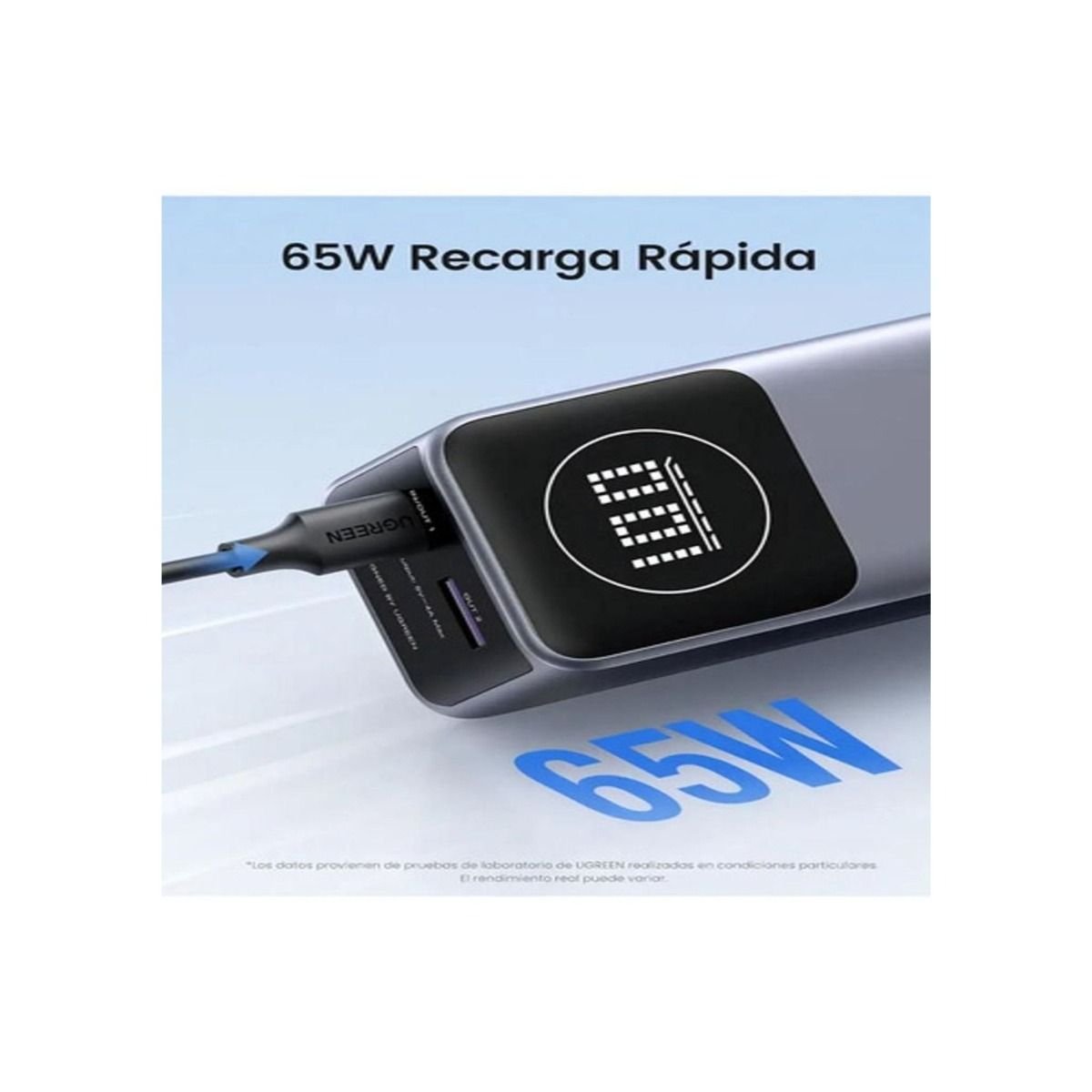 Power Bank UGREEN PB724 12000mAh 100W 35526B - GRUPO CONTROL - PB724-35526B - Product