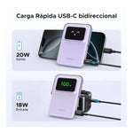 Powerbank Ugreen Uno Magsafe 5000 Mah Carga Rápida Color Rosa - GRUPO CONTROL - PB571-35606 - POWERBANK