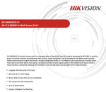 Punto Acceso Hikvision Wifi AC1200 Exterior PoE DS - 3WAP621E - GRUPO CONTROL - DS-3WAP621E-SI - ACCESS POINT