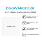 Punto Acceso Hikvision Wifi AC1200 Exterior PoE DS - 3WAP621E - GRUPO CONTROL - DS-3WAP621E-SI - ACCESS POINT