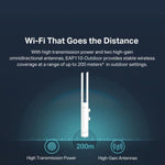 Punto de Acceso Tp link Wifi 300mbps Exterior Eap110 - GRUPO CONTROL - EAP110-OUTDOOR - ACCESS POINT