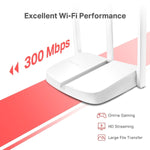 ROUTER INALAMBRICO N 2.4 GHz MW306R - GRUPO CONTROL - MW306R - ROUTER