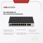 Router WiFi Hikvision DS - 3WG210GP - SI Gigabit PoE - GRUPO CONTROL - DS-3WG210GP-SI - ROUTER