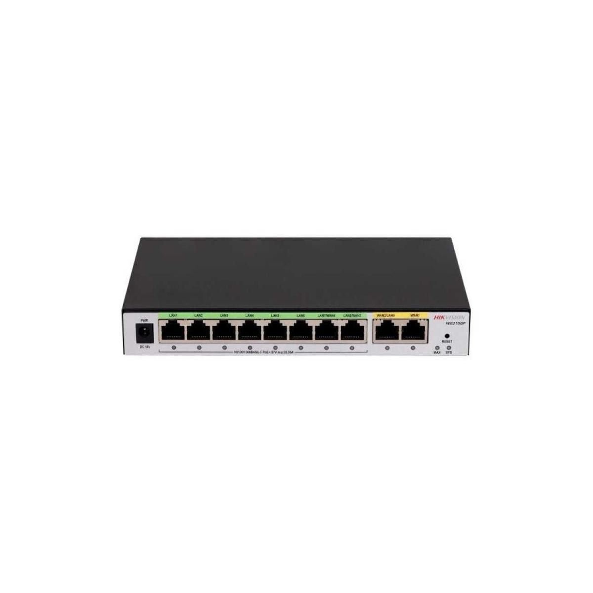 Router WiFi Hikvision DS - 3WG210GP - SI Gigabit PoE - GRUPO CONTROL - DS-3WG210GP-SI - ROUTER