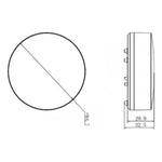Sensor de Inundación Dahua 0.4mm ARD910 - GRUPO CONTROL - DHI-ARD910-W - SENSOR