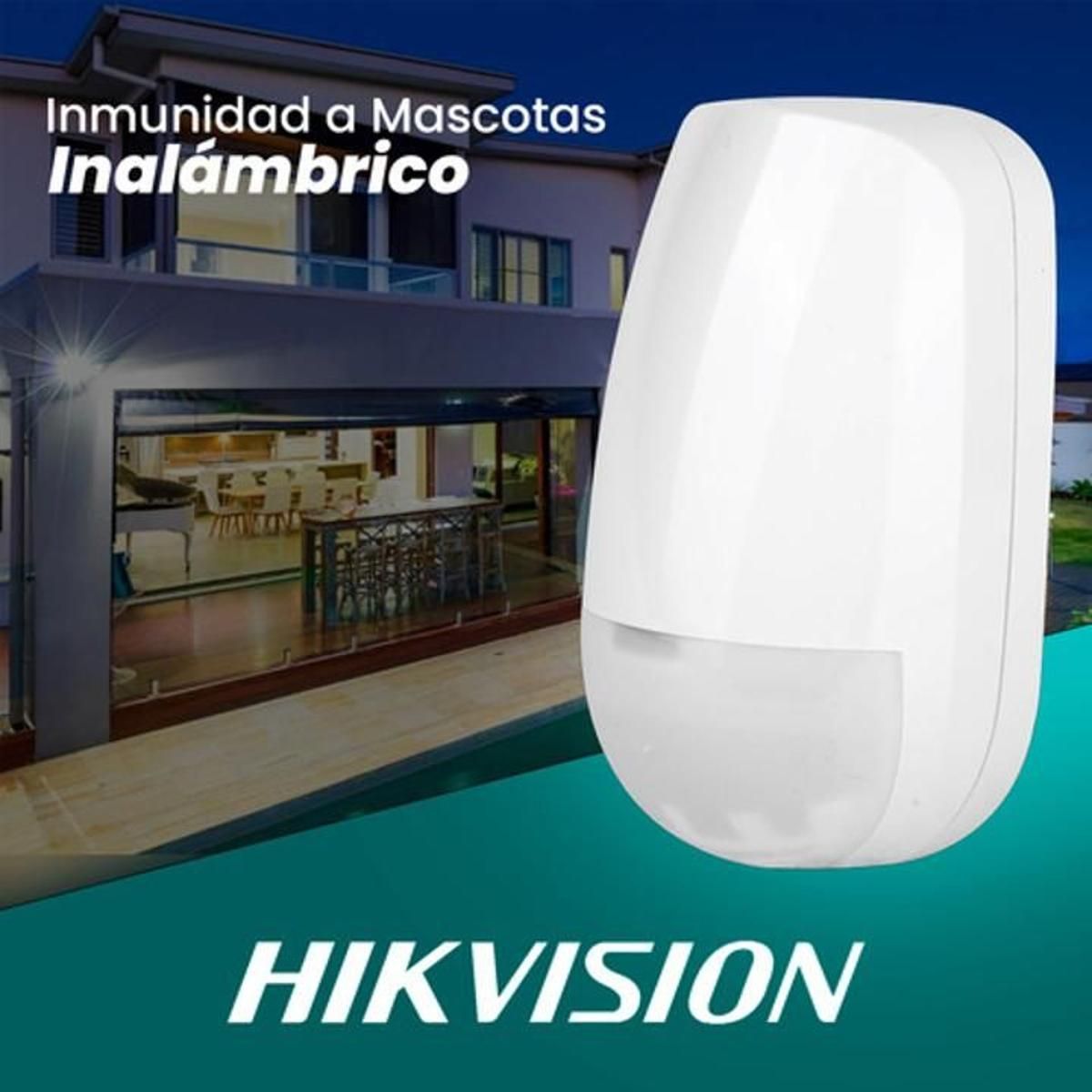Sensor Movimiento Hikvision PIR Inalambrico DS - PDP15P - EG2 - WB - GRUPO CONTROL - DS-PDP15P-EG2-WB - SENSOR