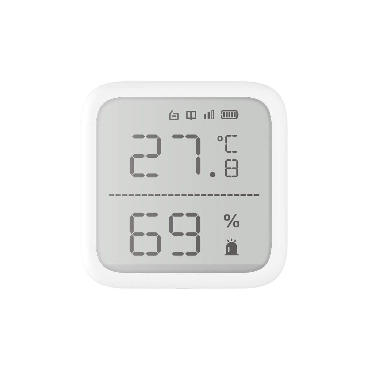 SENSOR TEMPERATURA INALAMBRICO HIKVISION AX PRO - GRUPO CONTROL - DS-PDTPH-E-WB - SENSOR