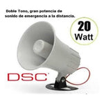 Sirena Doble Tono 20w Lynx - GRUPO CONTROL - LY-S20W - ALARMA