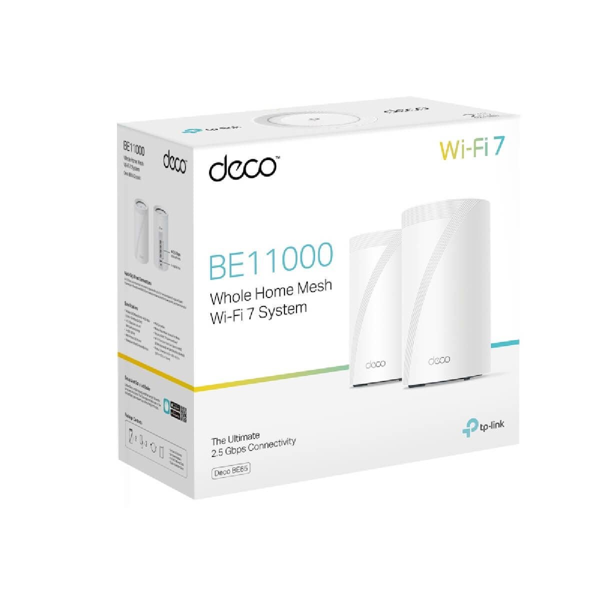 Sistema Wi - fi 7 Mesh Tp - link Deco BE65(2 - PACK) - GRUPO CONTROL - DECOBE65(2-PACK) - ROUTER