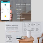 Sistema Wifi En Malla Para La Casa Tp - link Deco E4 (2 - pack) - GRUPO CONTROL - DECOE4(2PACK) - ROUTER