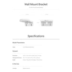 Soporte De Cámara Ezviz Compatible Con C6cn, C6n, Ty1, Ty2 - GRUPO CONTROL - CS-CMT-BRACKET-WALL MOUNT - SOPORTE PARA CAMARAS