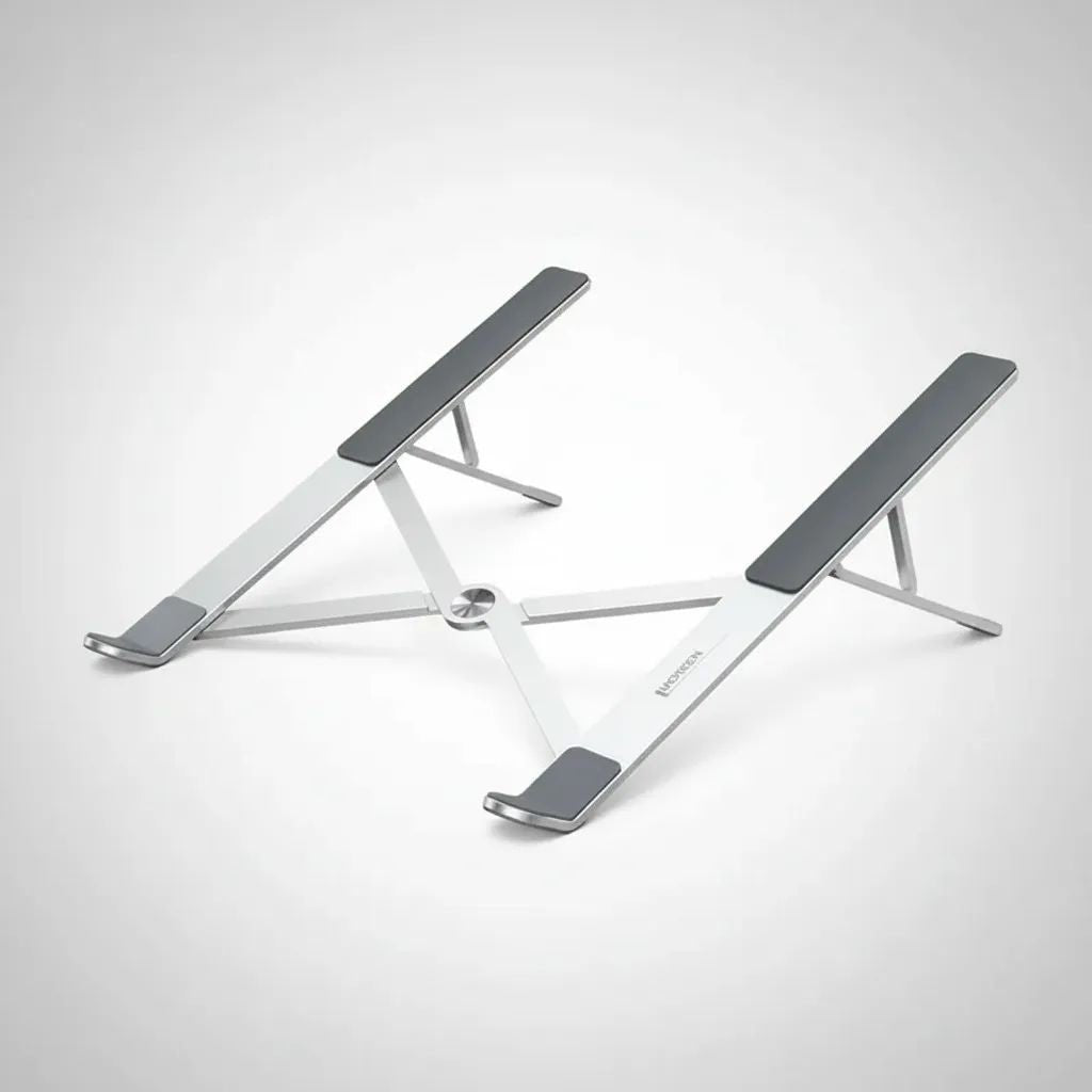 Soporte para portátil Ugreen, ajustable hasta 5 niveles, portátil, color plateado - GRUPO CONTROL - LP451-40289 - Product