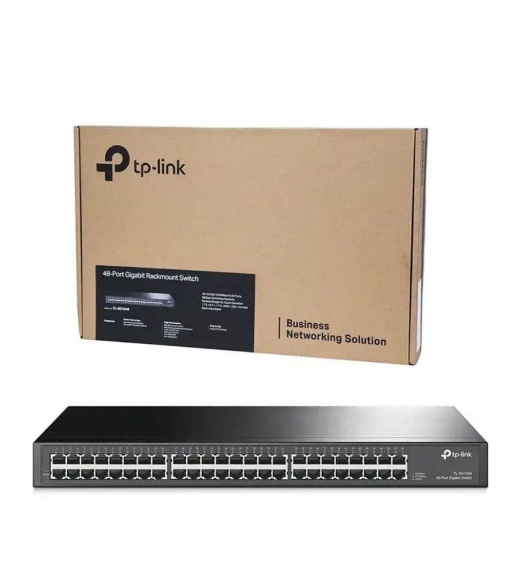 SWITCH 48 PTS 10/100/1000 NO ADMINISTRABLE - GRUPO CONTROL - TL-SG1048 - SWITCH